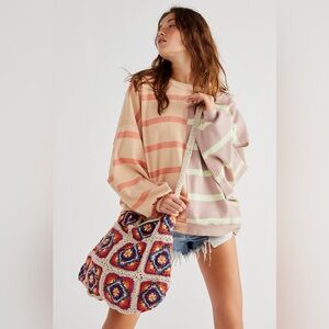 Free People: Uptown Stripe Pullover